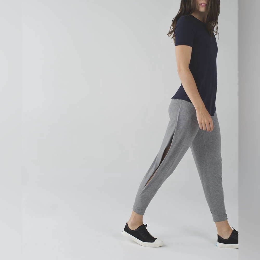 Lululemon Superb Open Pant Side Leg Flowy Yoga Pilates Pant